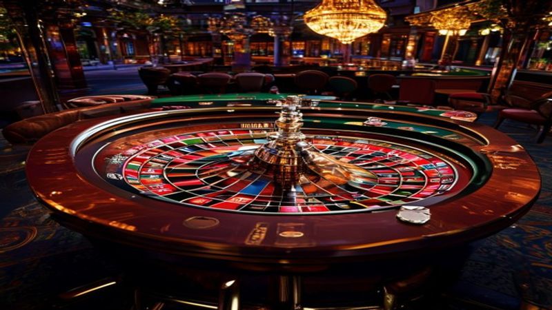 Minh họa chiêu thuật đặt cược Roulette tại 0K33